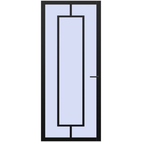 Svedex Nova NDB908 Zwart Blank Glas HR