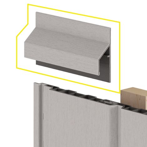 Keralit Trimkraal Aansluitprofiel 17 mm Staalblauw  (classic colours) (bestelnr. 2810)