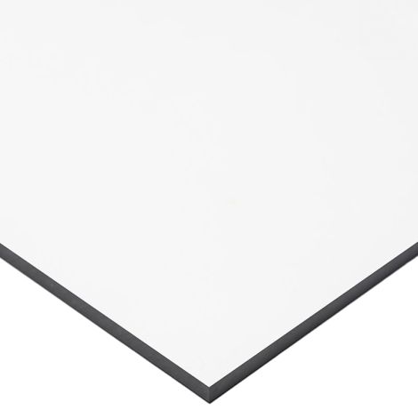 UniCompact 6 mm Puurwit (RAL 9016) - 305x130 cm