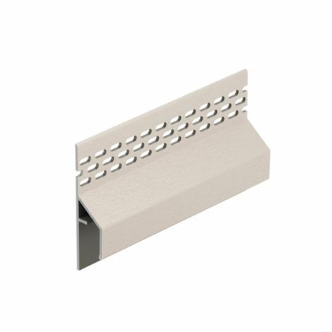 Keralit Trim/Kraal Ventilatieprofiel Gevel Crème - 6000 mm HR