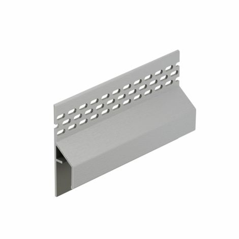 Keralit Trim/Kraal Ventilatieprofiel Gevel Grijs - 6000 mm HR