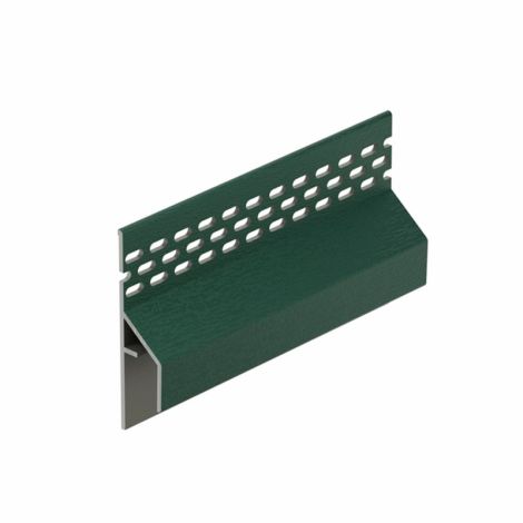 Keralit Trim/Kraal Ventilatieprofiel Gevel Mosgroen - 6000 mm HR