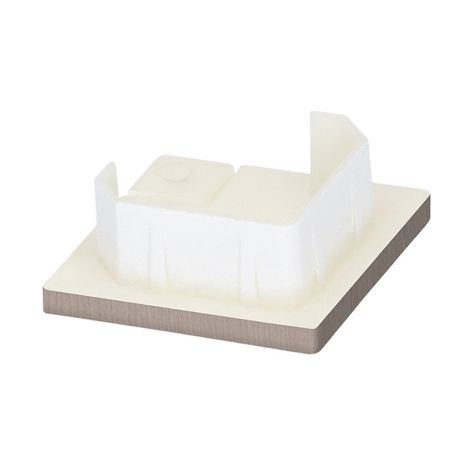 Keralit Eindkap voor Hoekprofiel 32x32 mm Vergrijsd Ceder  (classic colours) (bestelnr. 2829)