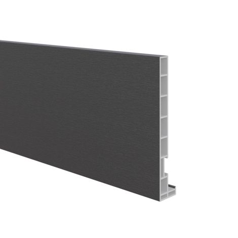 VinyPlus Dakrandpaneel 200 mm Zwart - 6000 mm Hoofdafbeelding
