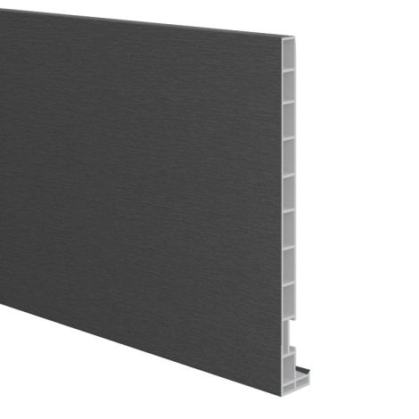 VinyPlus Dakrandpaneel 295 mm Zwartgrijs - 6000 mm