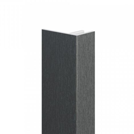 VinyPlus Eindprofiel 18 mm Antraciet - 6000 mm