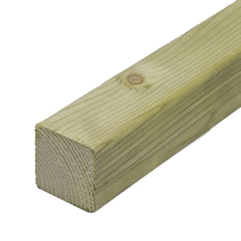 Vuren Geïmpregneerd Geschaafd 100x100 (90x90) MK