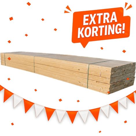 Vuren Panlatten 22x50 (21,5x48) – Voordeelpak á 550 Stuks Hoofdafbeelding WK