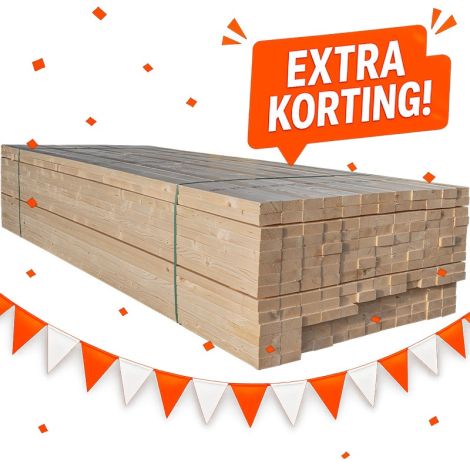 Vuren Geschaafd SLS 38x89 – Voordeelpak á 168 Stuks Hoofdafbeelding WK