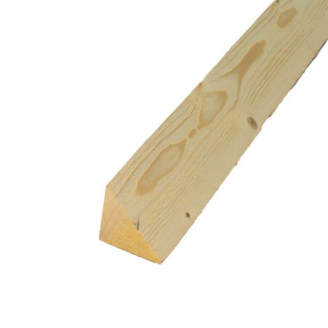 Vuren Mastiekrib 75x75 Geschaafd (70x70)