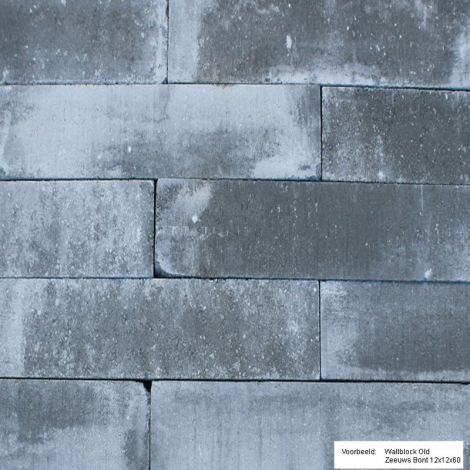 Wallblock Old 15x15x60 cm Zeeuws Bont