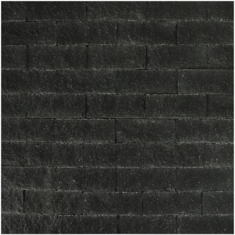 Wallblock Split 12x12x30 cm Antraciet
