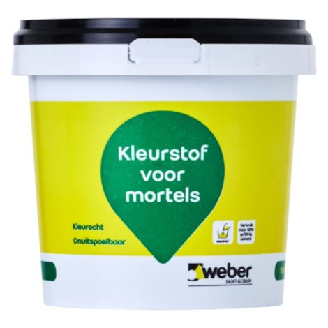 Weber Kleurstof Zwart Voor Mortels 1kg