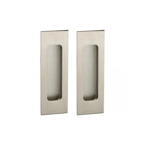 Weekamp Schuifdeurkom Vierkant RVS