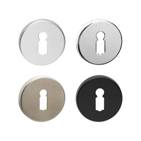 Weekamp Sleutelrozet Rond Chrome