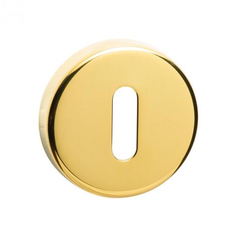 Weekamp Sleutelrozet Rond PVD Gold