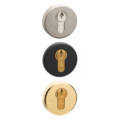 Weekamp Cilinderrozet Rond PVD HR