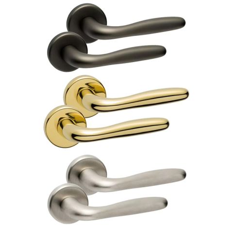 Weekamp Deurkruk Breeze PVD - Set HR