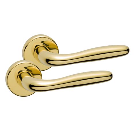 Weekamp Deurkruk Breeze PVD Gold - Set