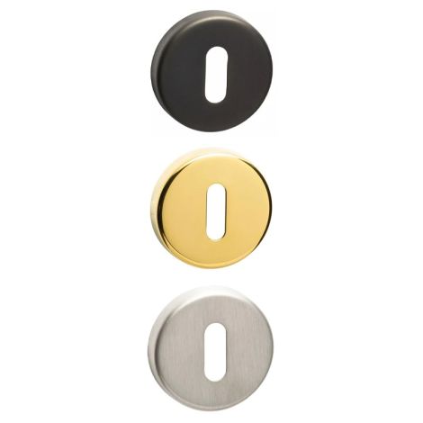 Weekamp Sleutelrozet Rond PVD Bronze