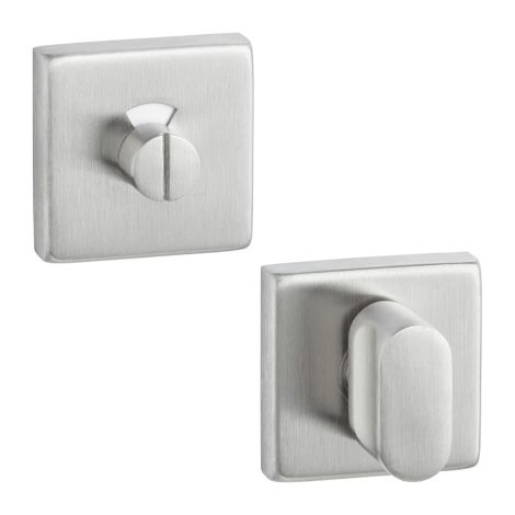 Weekamp Toiletgarnituur Vierkant RVS