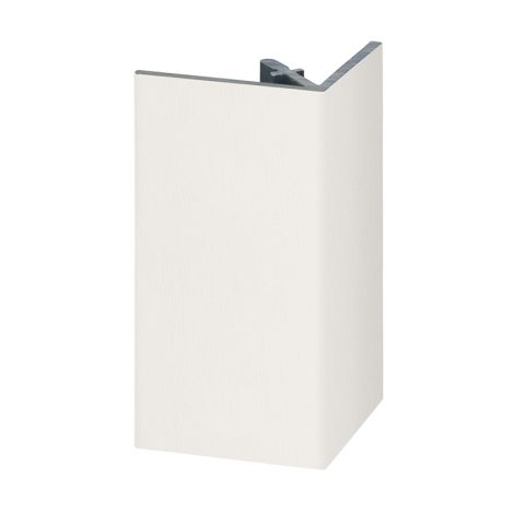 Keralit Uitwendig Hoekprofiel Recht 46x46 mm Wit - 4000 mm