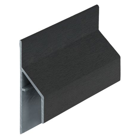 Keralit Trimkraal Aansluitprofiel 17 mm Zwart  (classic colours) (bestelnr. 2810)