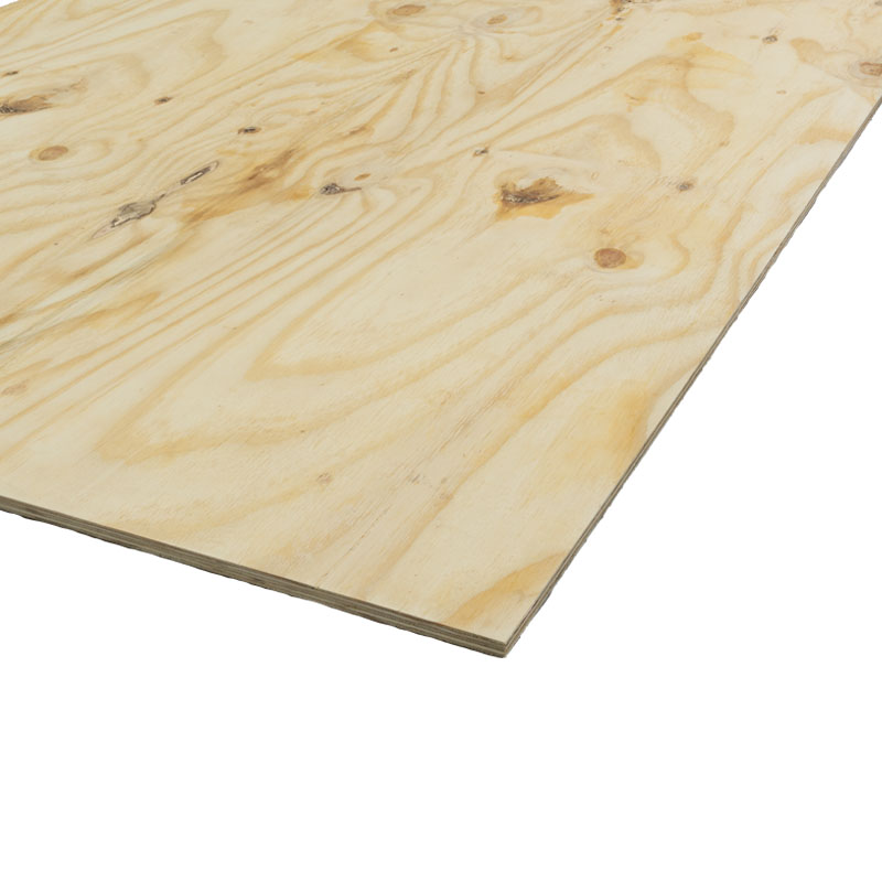 Elliottis Pine Underlayment 12 mm 2440x1220 Rechte Kant
