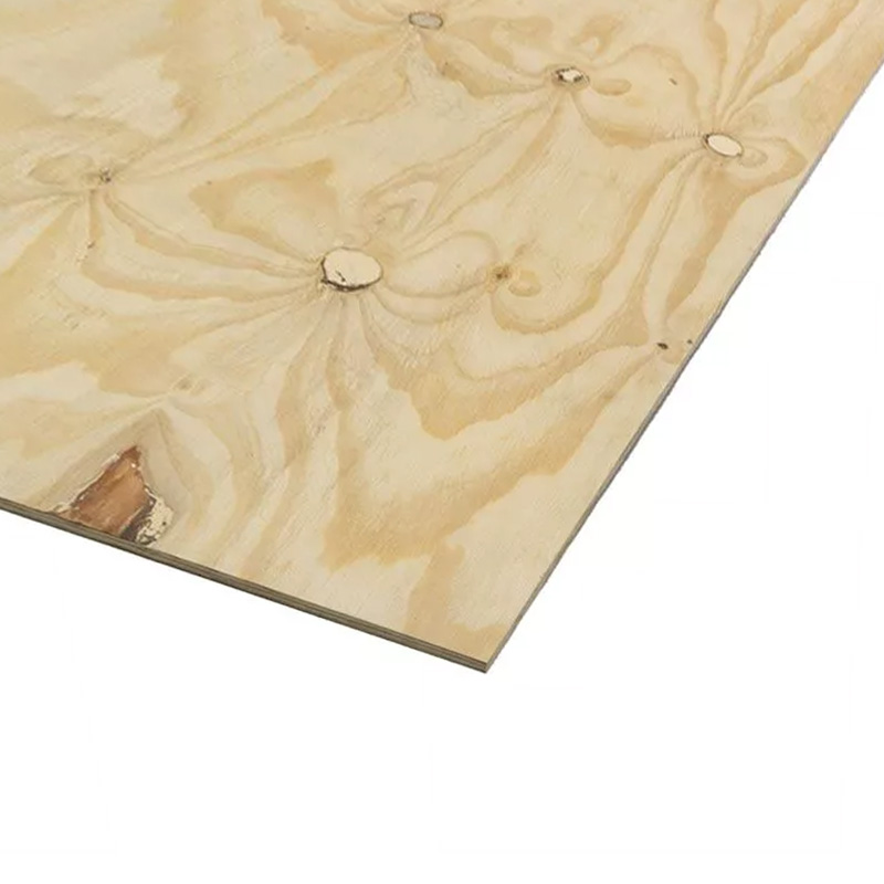 Elliottis Pine Underlayment Halve Plaat 9 mm 2440x610 Rechte Kant