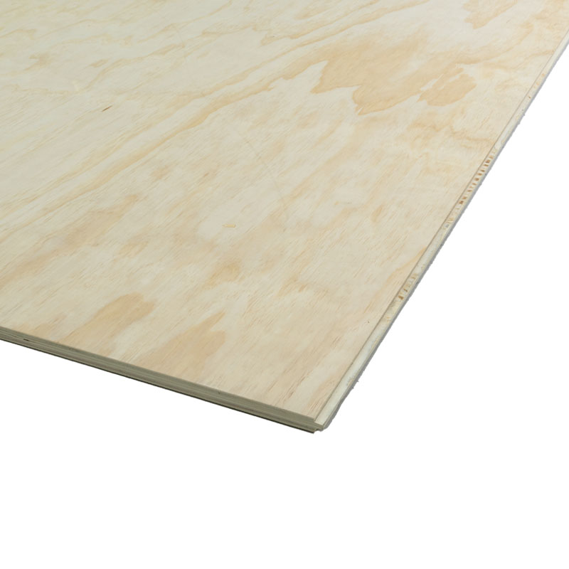 Radiata Pine Underlayment 18 mm 2440x1220 Mes en Groef