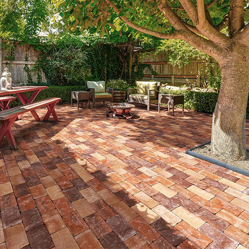 tumbleton bestrating