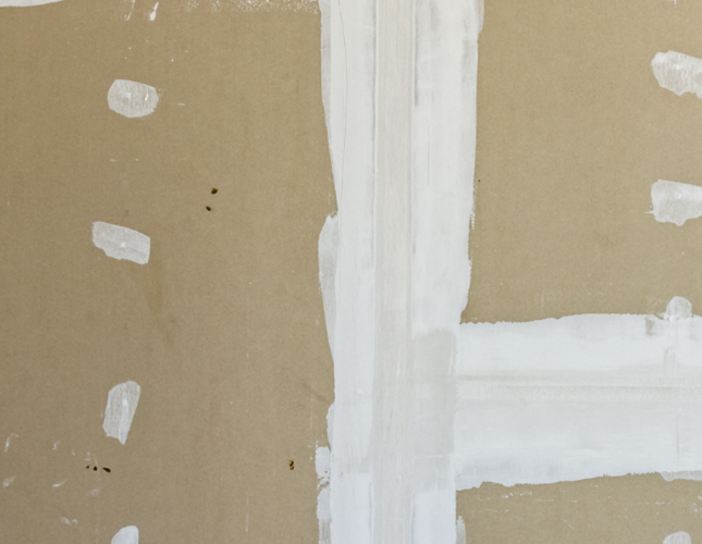 Methode 2. Stucen over gipsplaten