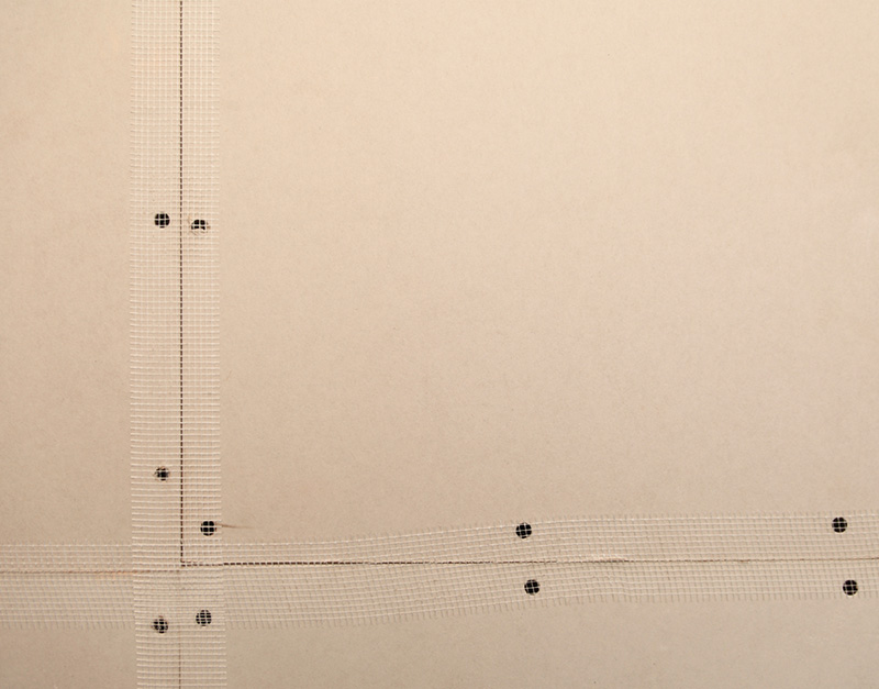 Voorbeeld van een stucplaat