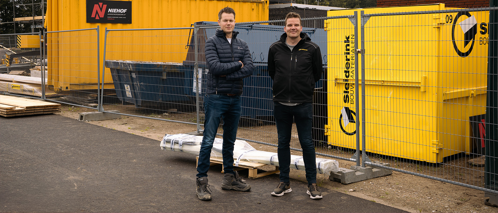 Acht nieuwbouwwoningen met duurzame materialen
