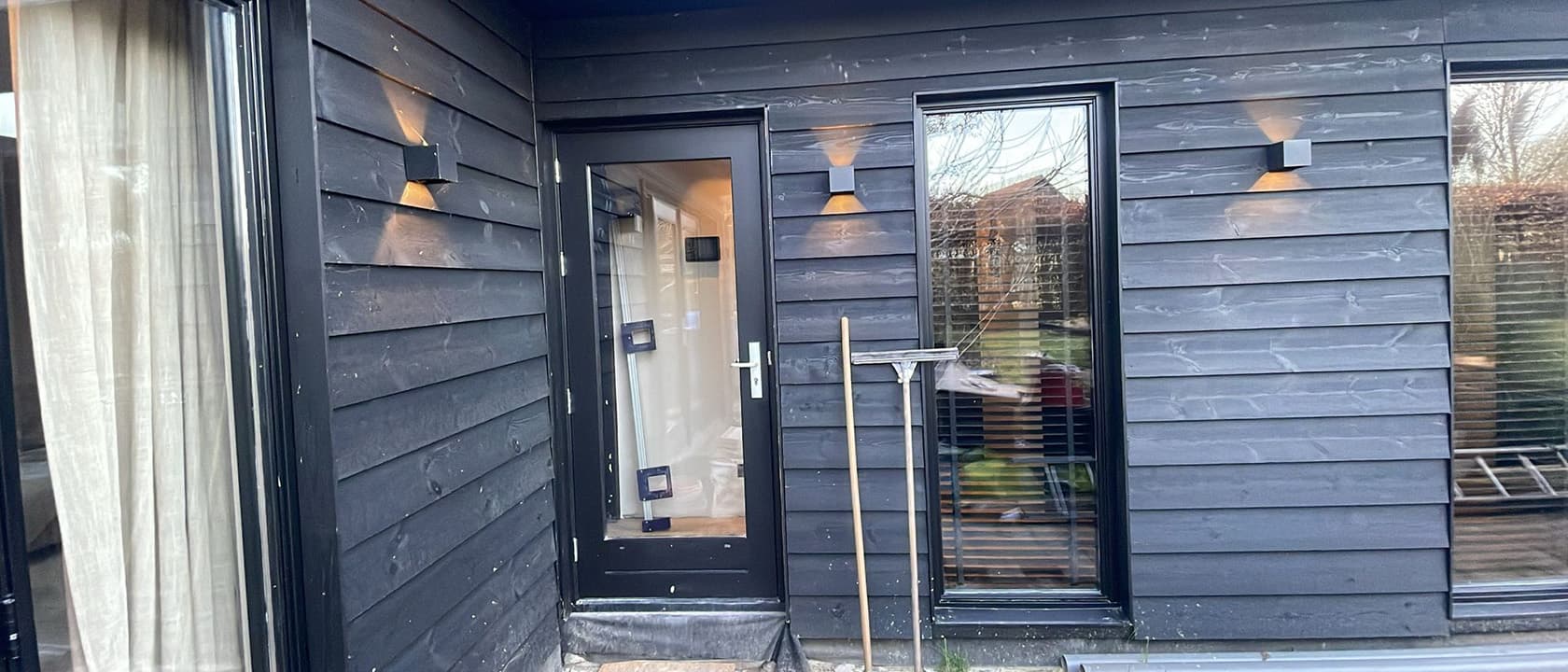 Grote uitbouw