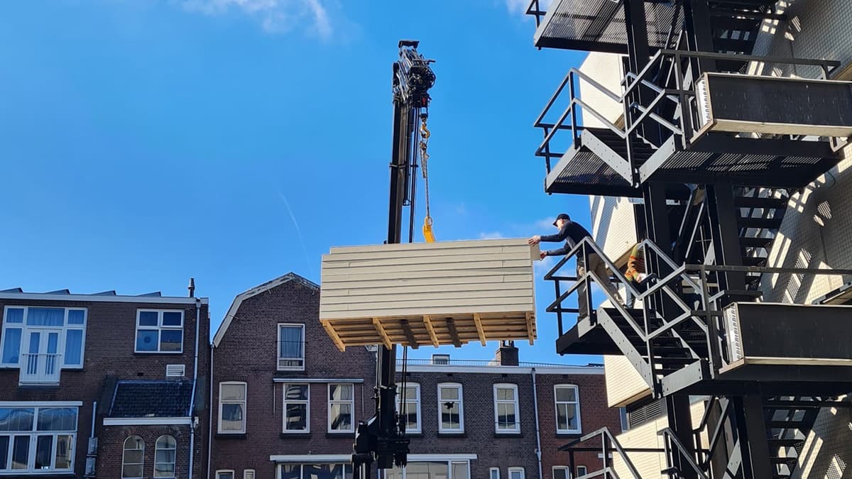 Levering op hoogte
