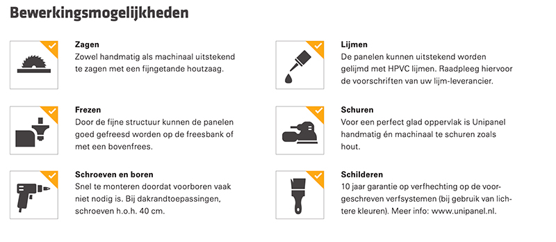 Bewerkingsmogelijkheden