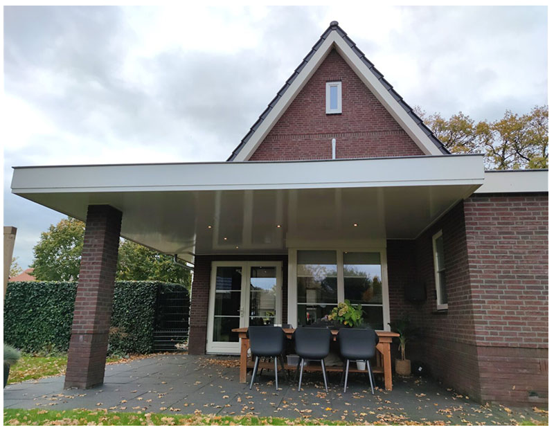 Voorbeeld boeidelen overkapping