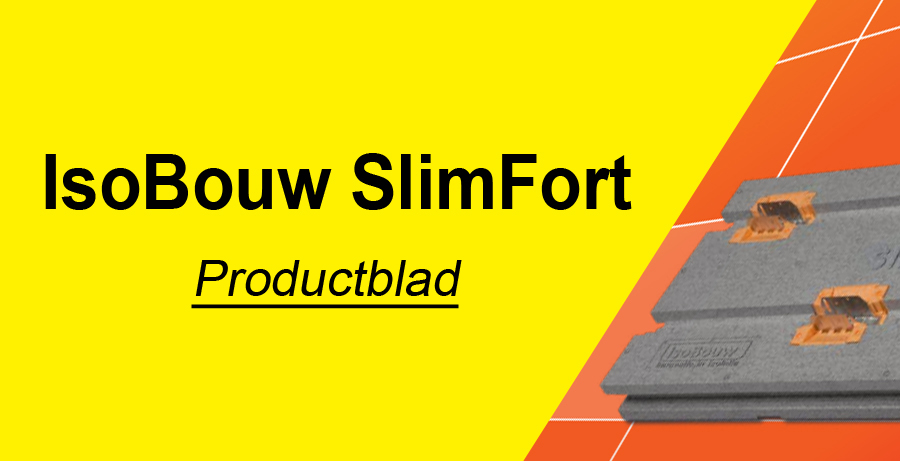 IsoBouw Slimfort ProductBlad