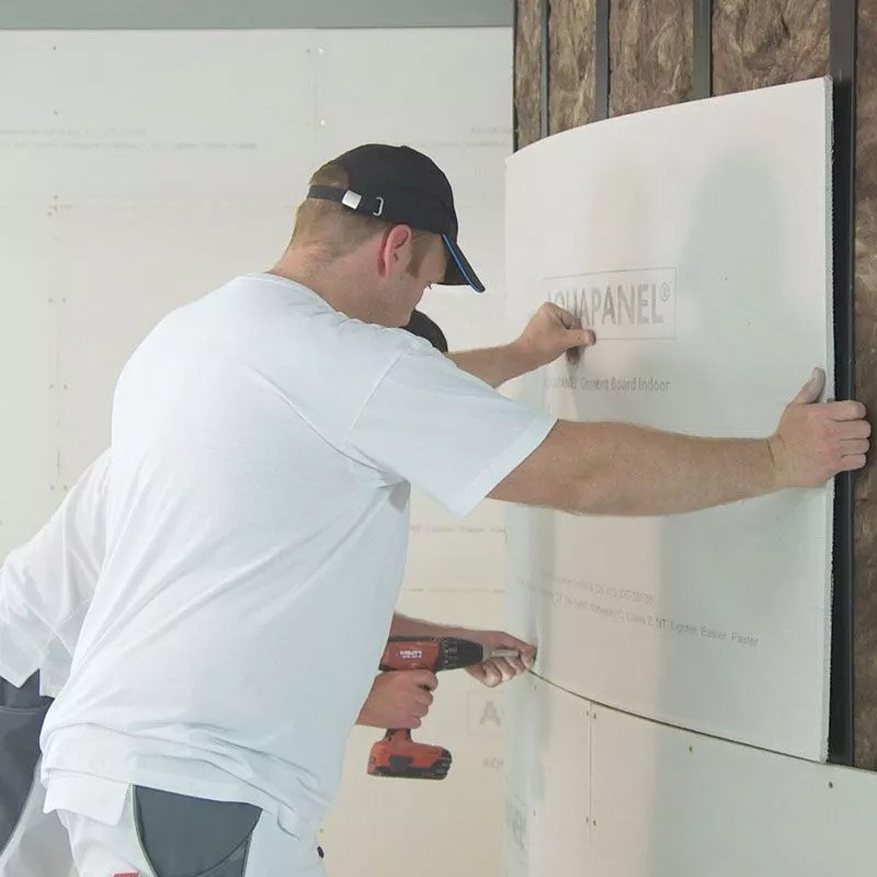 Cementgebonden plaat sfeerafbeelding