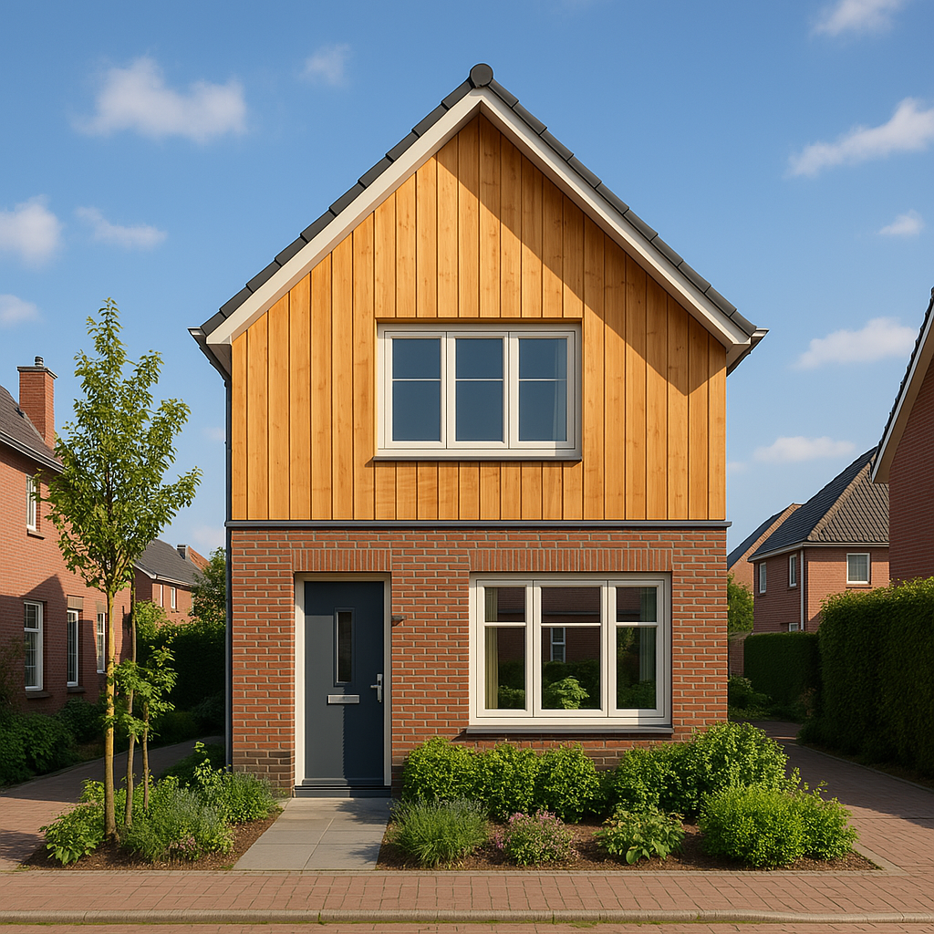 Douglas gevelbekleding