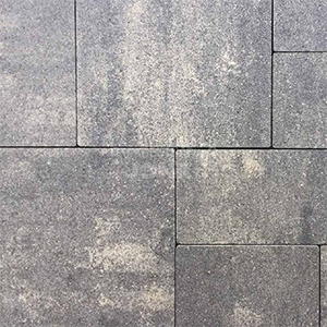 Genuanceerd kleurpatroon, oprit tegel