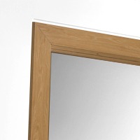 Svedex binnendeur met glas eiken