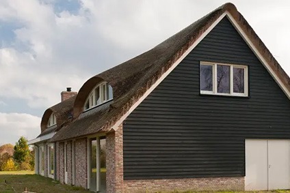 Houten gevelbekleding sfeerafbeelding