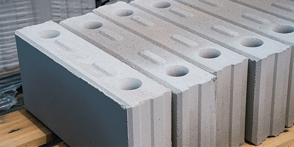 Kalkzandsteen lijmblokken