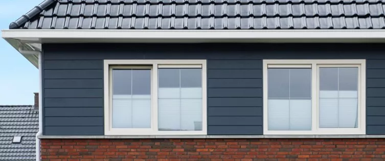 Voorbeeld Keralit 143 mm Staalblauw