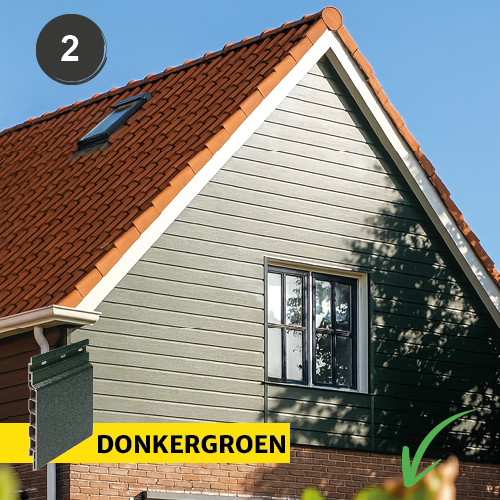 Keralit Sponningdeel 143 mm - Donkergroen