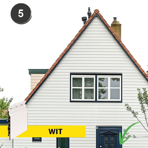 Keralit Sponningdeel 143 mm - Wit