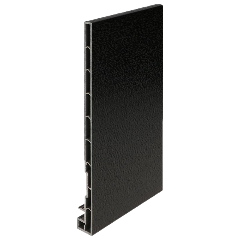 Keralit dakrandpaneel Grafietzwart