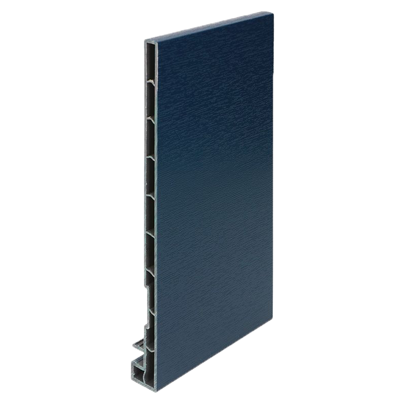 Keralit dakrandpaneel staalblauw